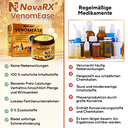 NovaRX® VenomEase Gelenkcreme