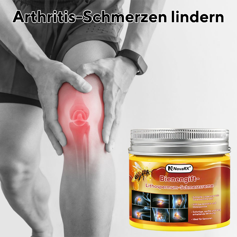 NovaRX® Bienengift-Lithospermum-Schmerzcreme