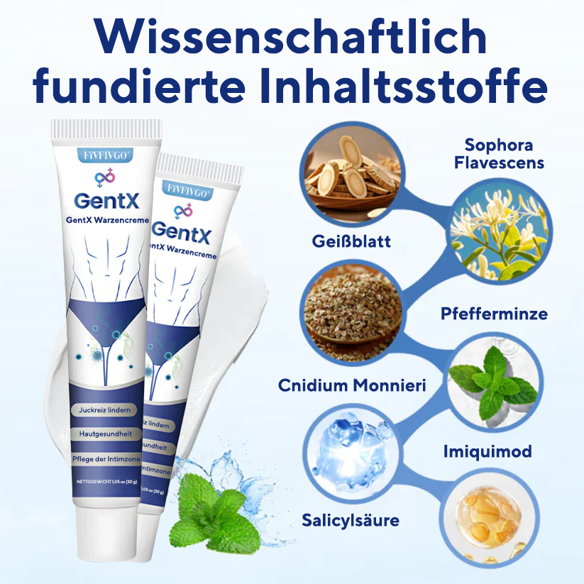 Fivfivgo® GentX Warzencreme