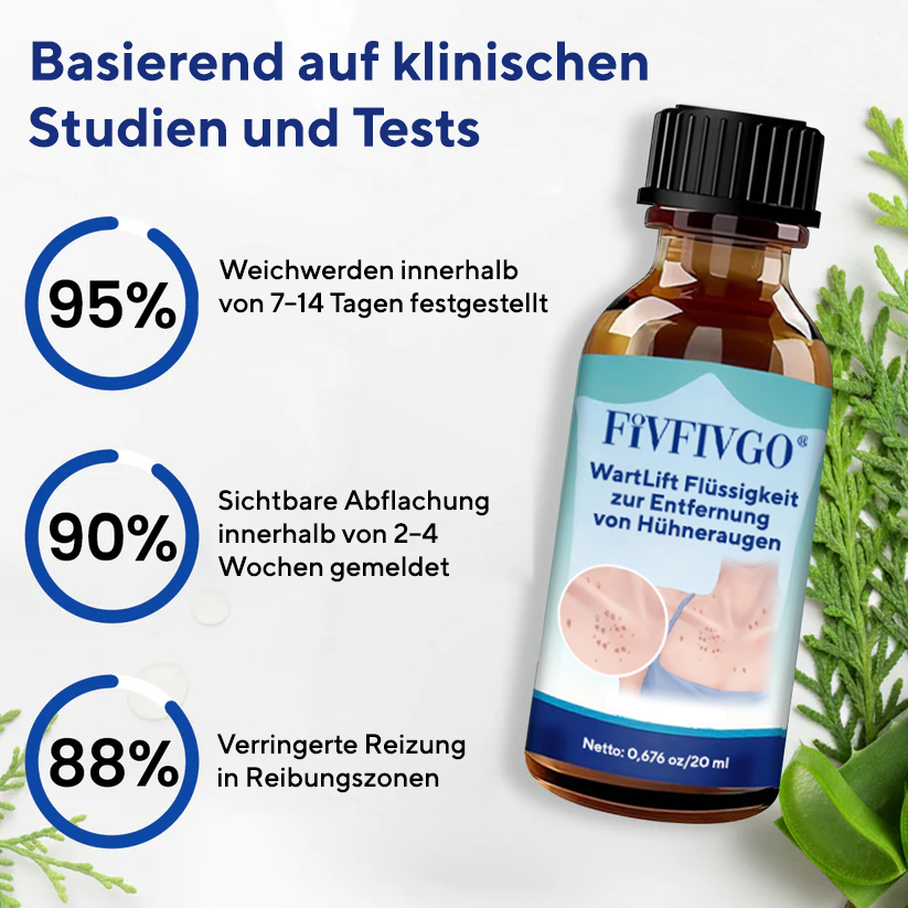 Fivfivgo® WartLift Flüssigkeit zur Entfernung von Hühneraugen