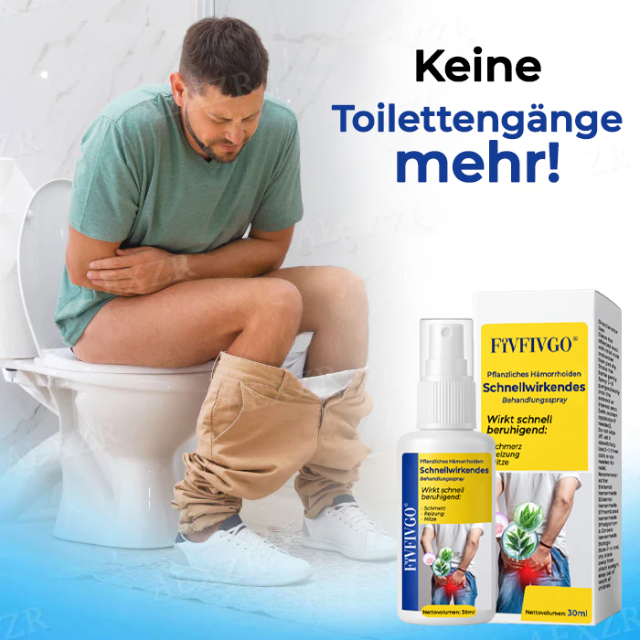 Fivfivgo® Pflanzliches Hämorrhoiden Schnellwirkendes Behandlungsspray