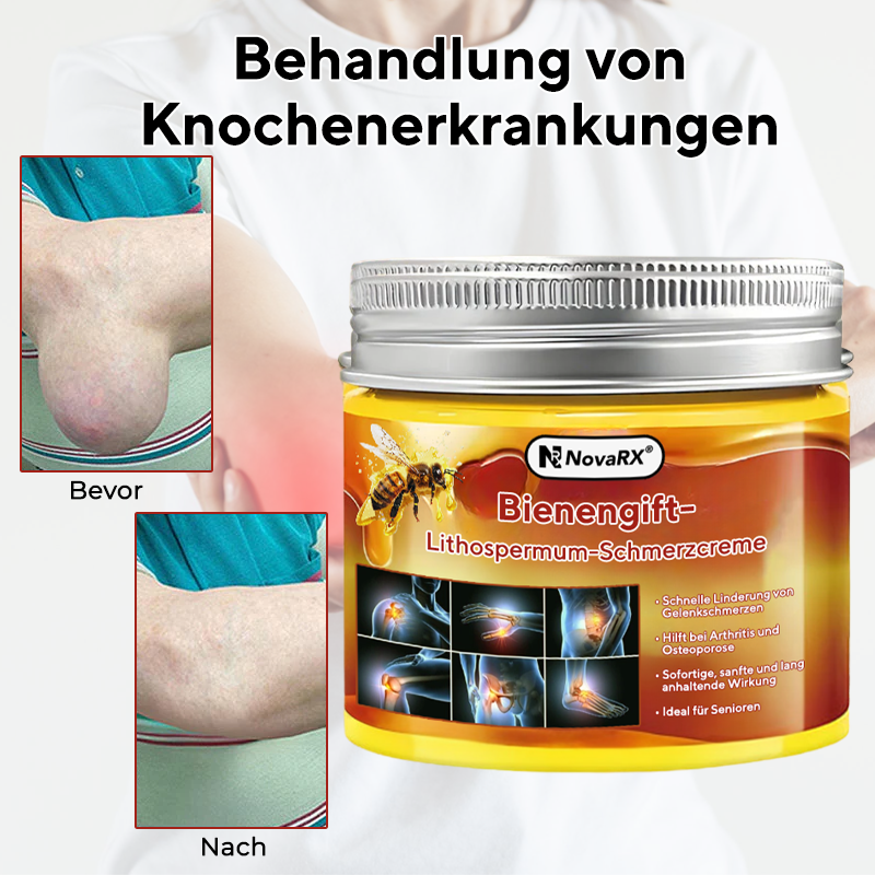NovaRX® Bienengift-Lithospermum-Schmerzcreme