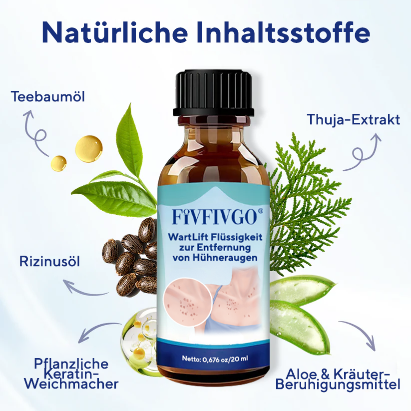 Fivfivgo® WartLift Flüssigkeit zur Entfernung von Hühneraugen