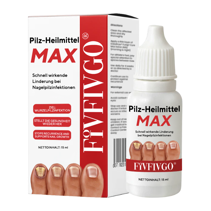 Fivfivgo® Pilz-Heilmittel Max – Schnell wirkende Linderung bei Nagelpilzinfektionen