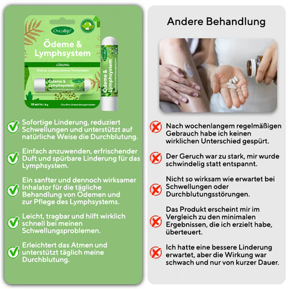 Oveallgo® CircuPro Inhalator zur Unterstützung bei Ödemen und Lymphproblemen