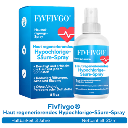 Fivfivgo® Haut regenerierendes Hypochlorige-Säure-Spray