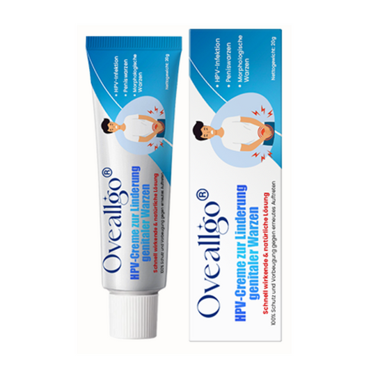 Oveallgo® HPV-Creme zur Linderung genitaler Warzen PRO