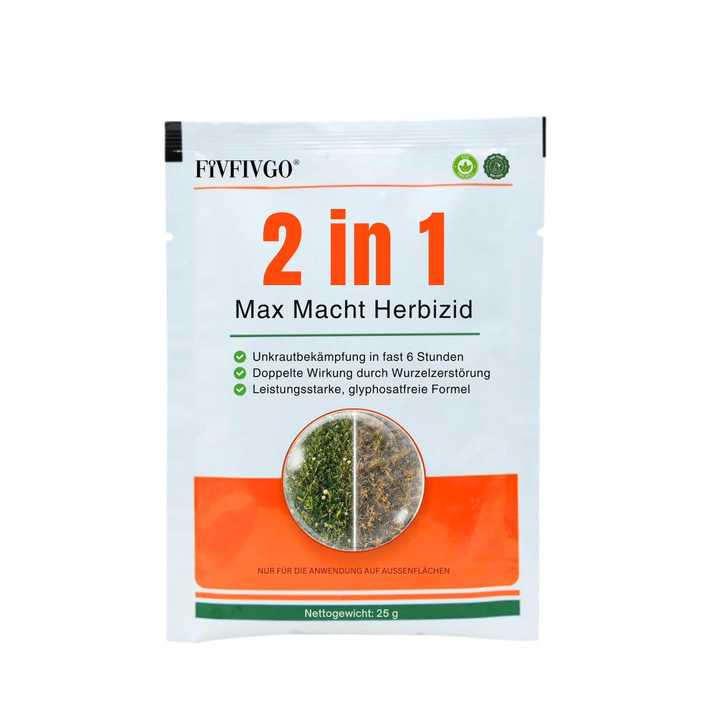 Fivfivgo® 2-in-1 Max Macht Herbizid ⚡️ Sehen Unkraut in 6 Stunden abstirbt