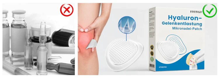 Fivfivgo® Hyaluron-Gelenkentlastung Mikronadel-Patch