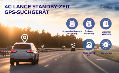 Fivfivgo™ EasyFind Magnetischer Mini-GPS-Tracker