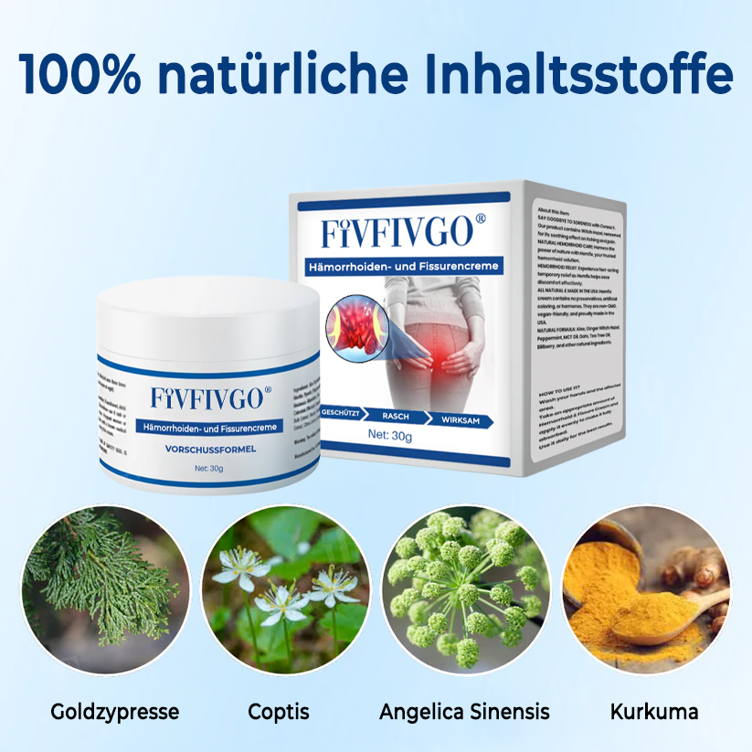 Fivfivgo® Hämorrhoiden- und Fissurencreme