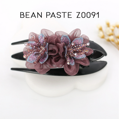 Elegante florale Haarspange 
