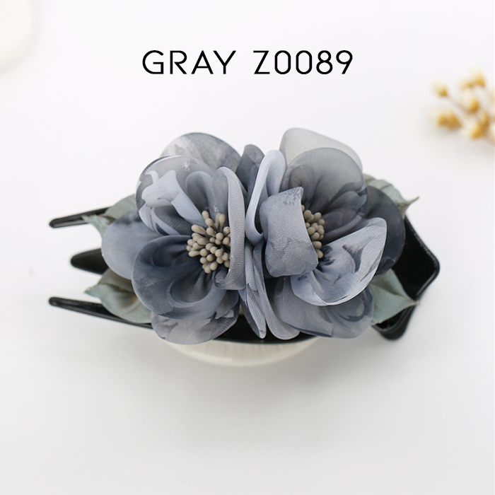 Elegante florale Haarspange 