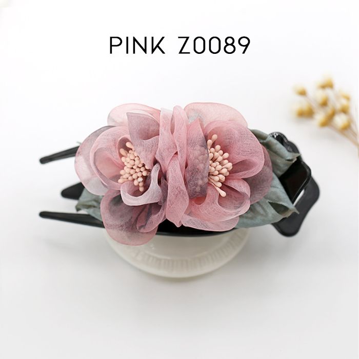 Elegante florale Haarspange 