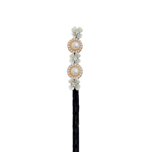 Eleganter, einfacher Perlen-Haarknoten-Maker 