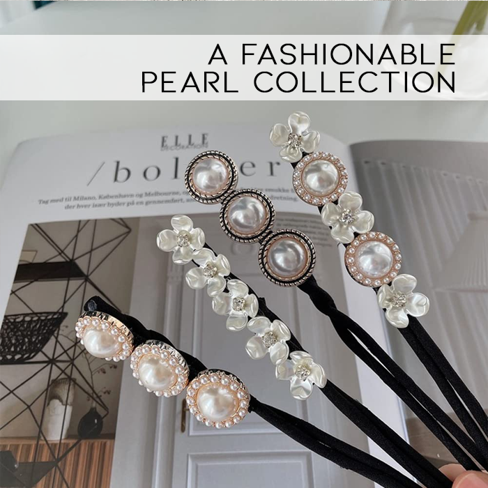 Eleganter, einfacher Perlen-Haarknoten-Maker 