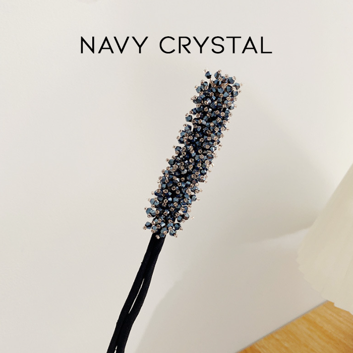 Eleganter, einfacher Kristall-Haarknoten-Maker 